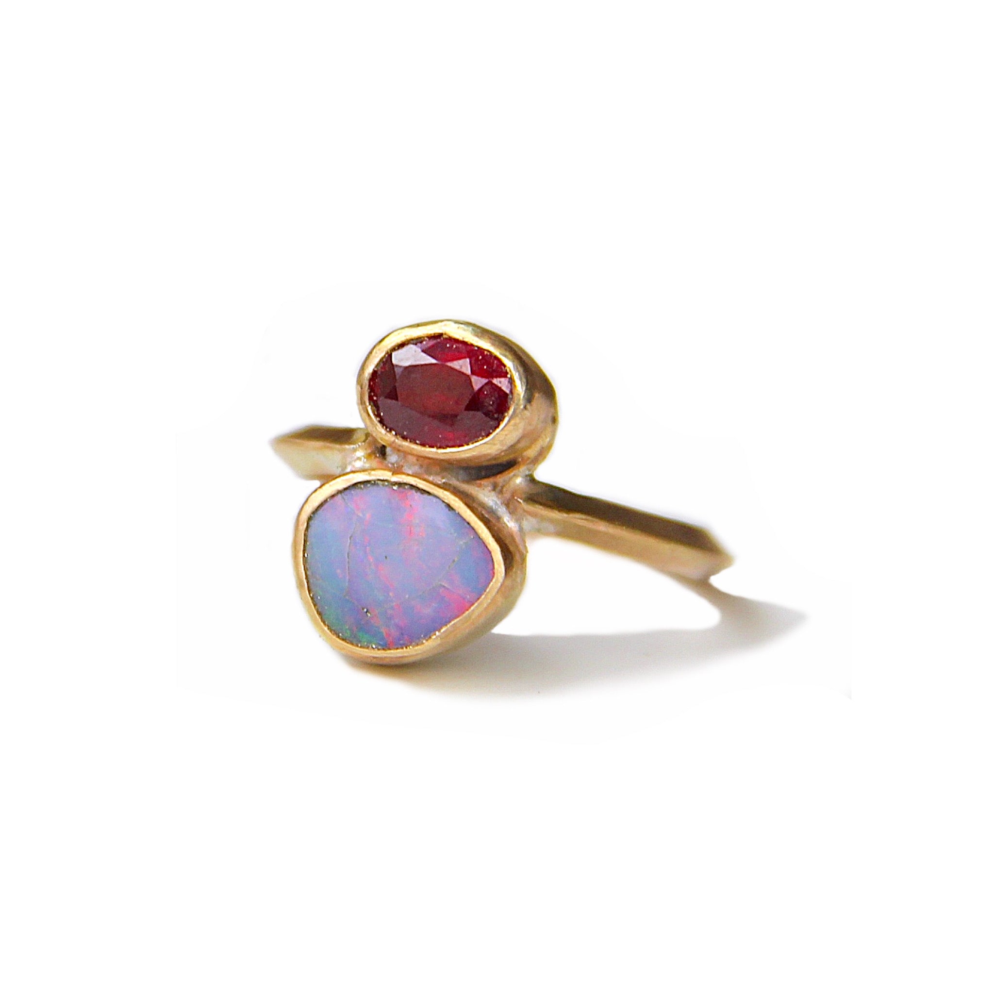 Ruby & Opal Ring