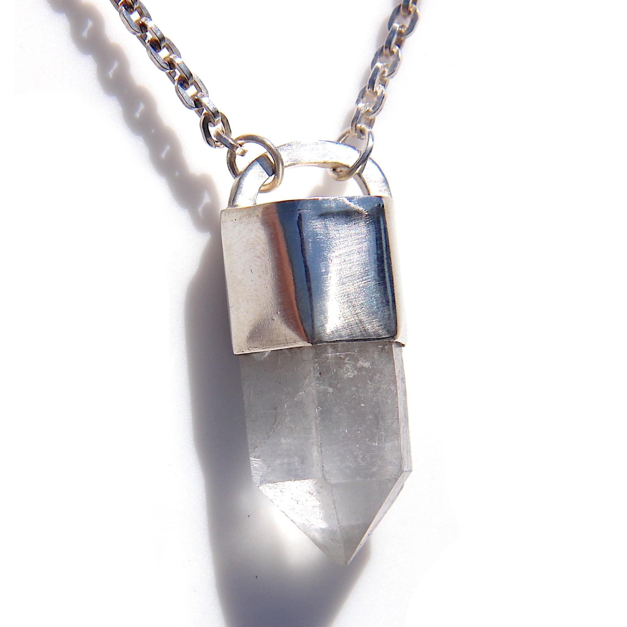Quartz Crystal Point Necklace