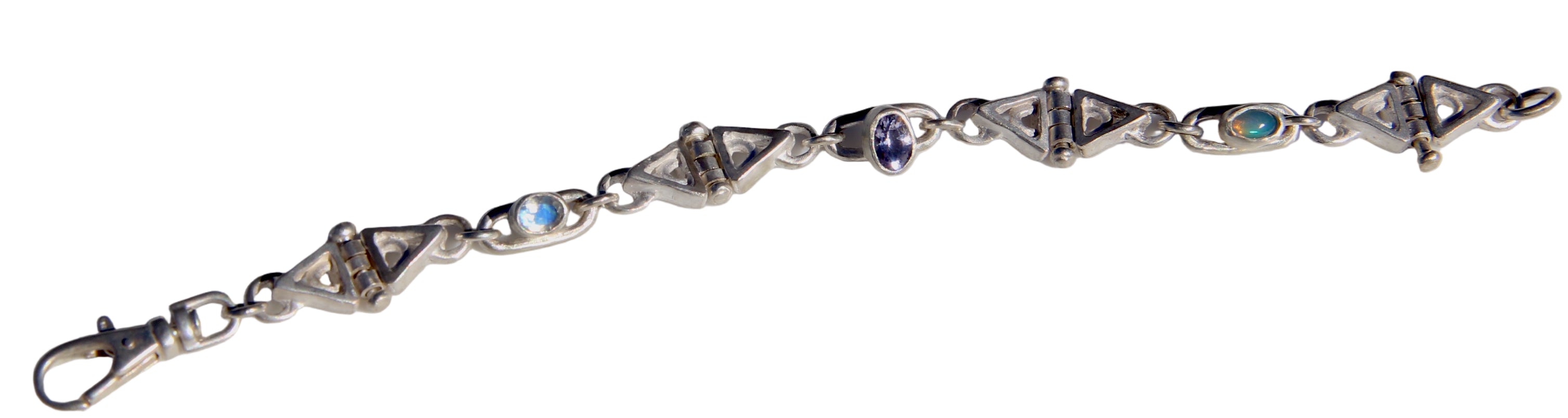 Hinged Triangle Bracelet