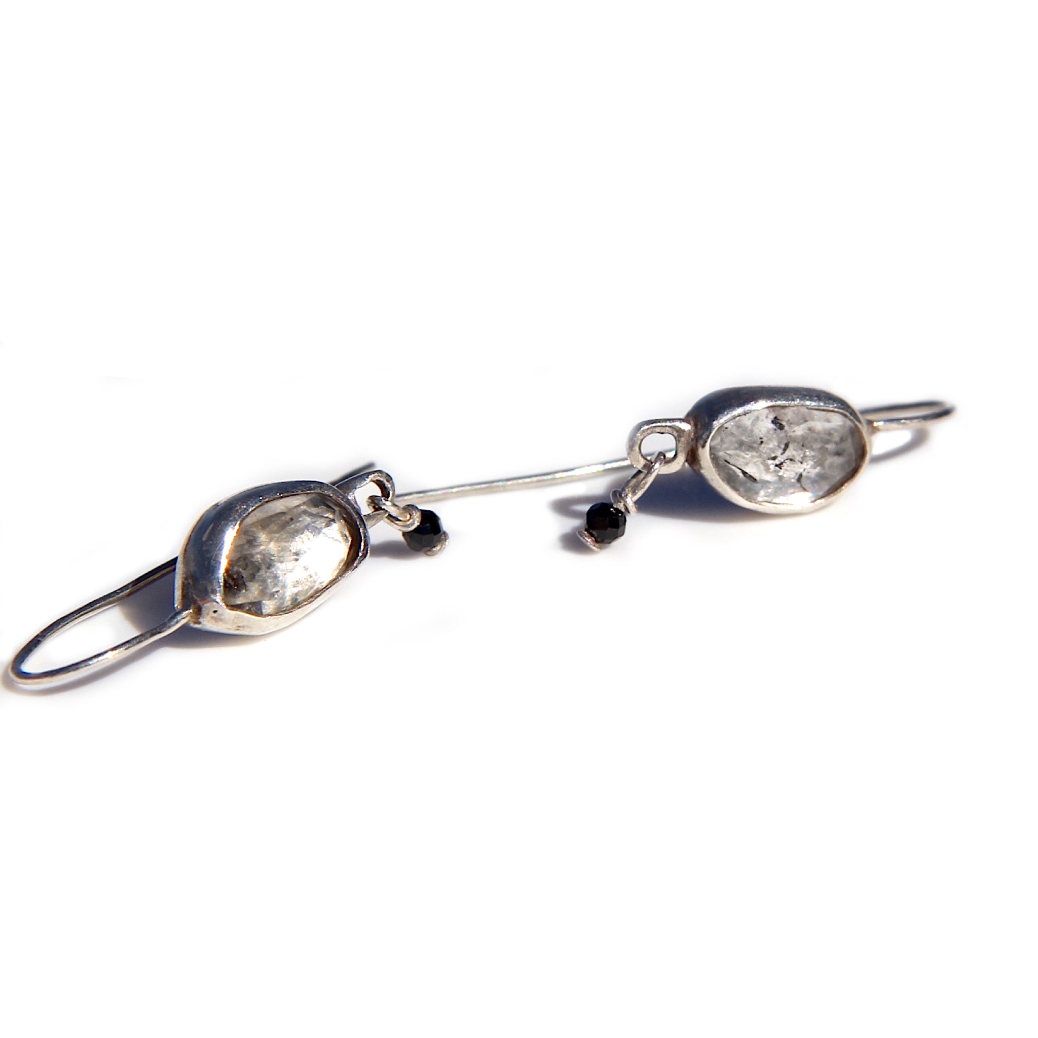 Herkimer Diamond drop earrings
