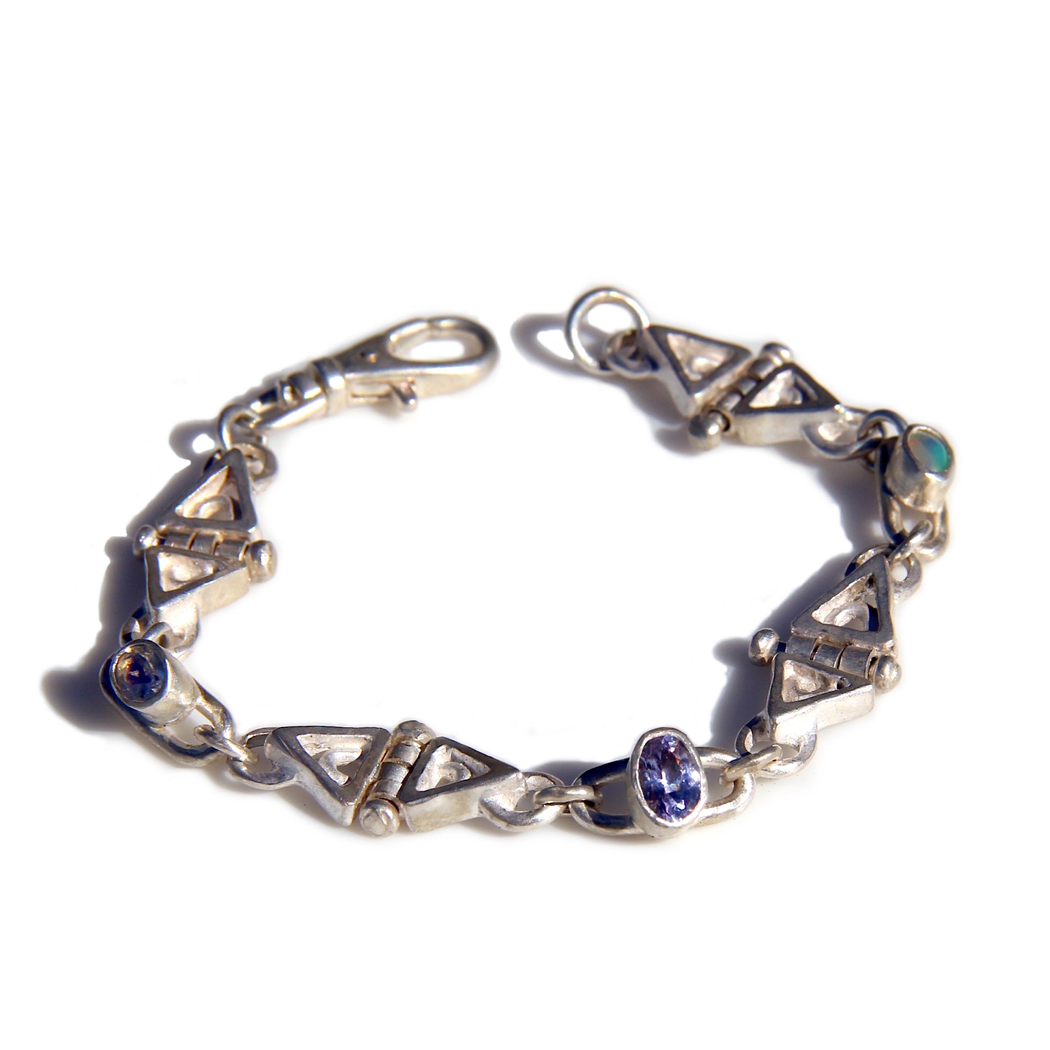 Hinged Triangle Bracelet
