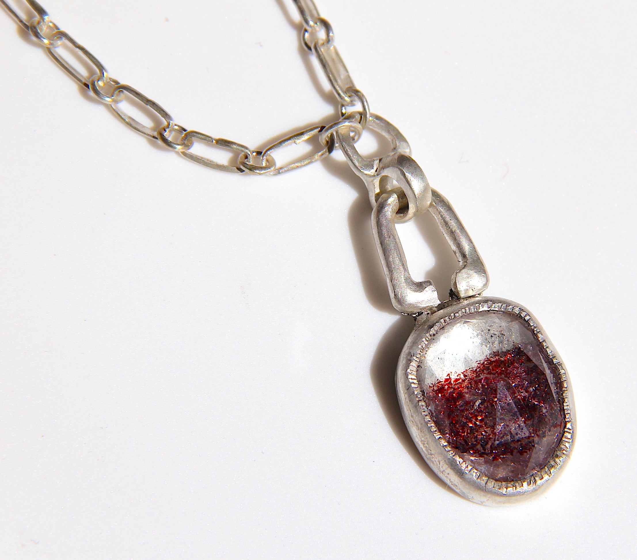 Strawberry Quartz Necklace
