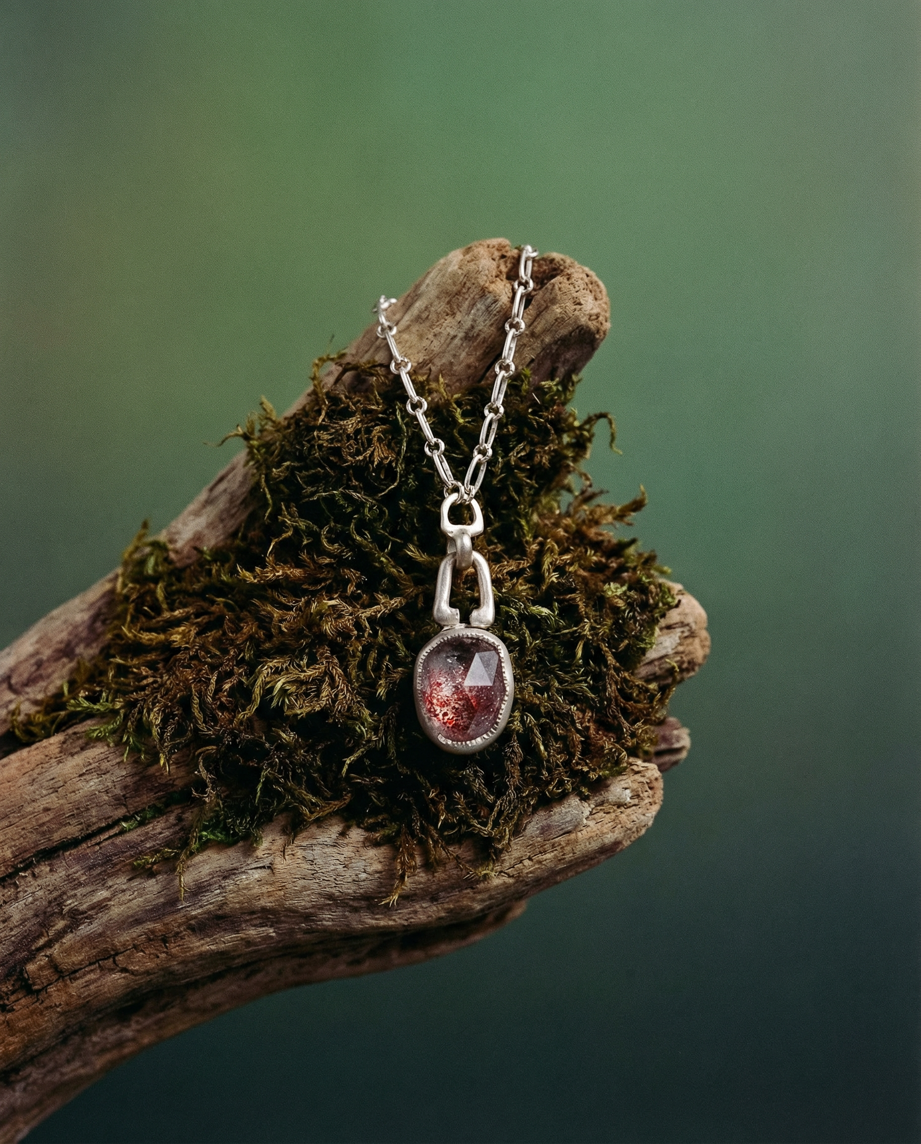 Strawberry Quartz Necklace