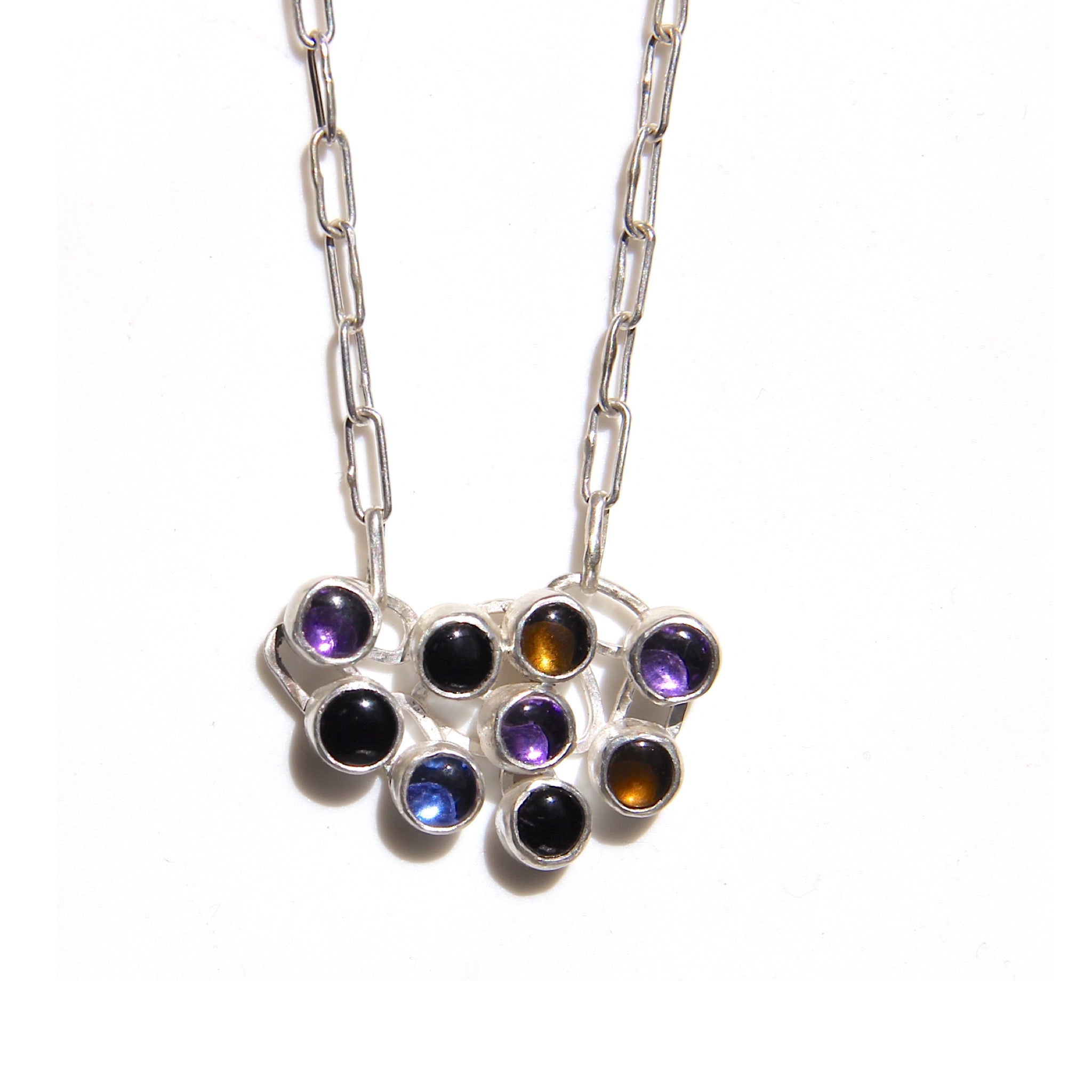 Honeycomb Dot Necklace