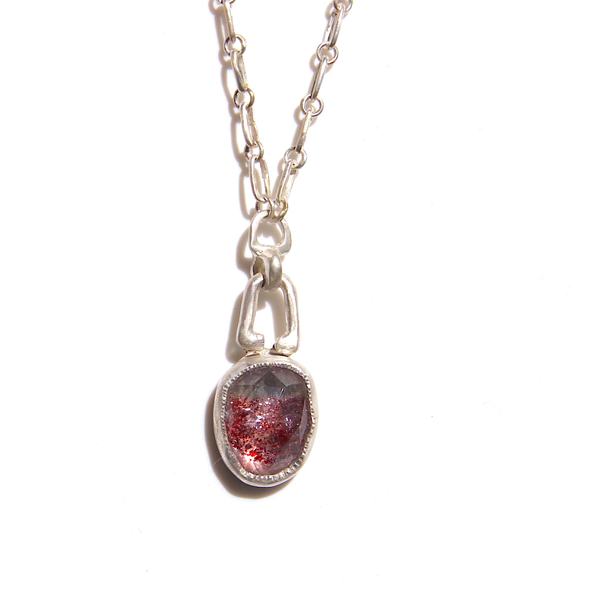 Strawberry Quartz Necklace