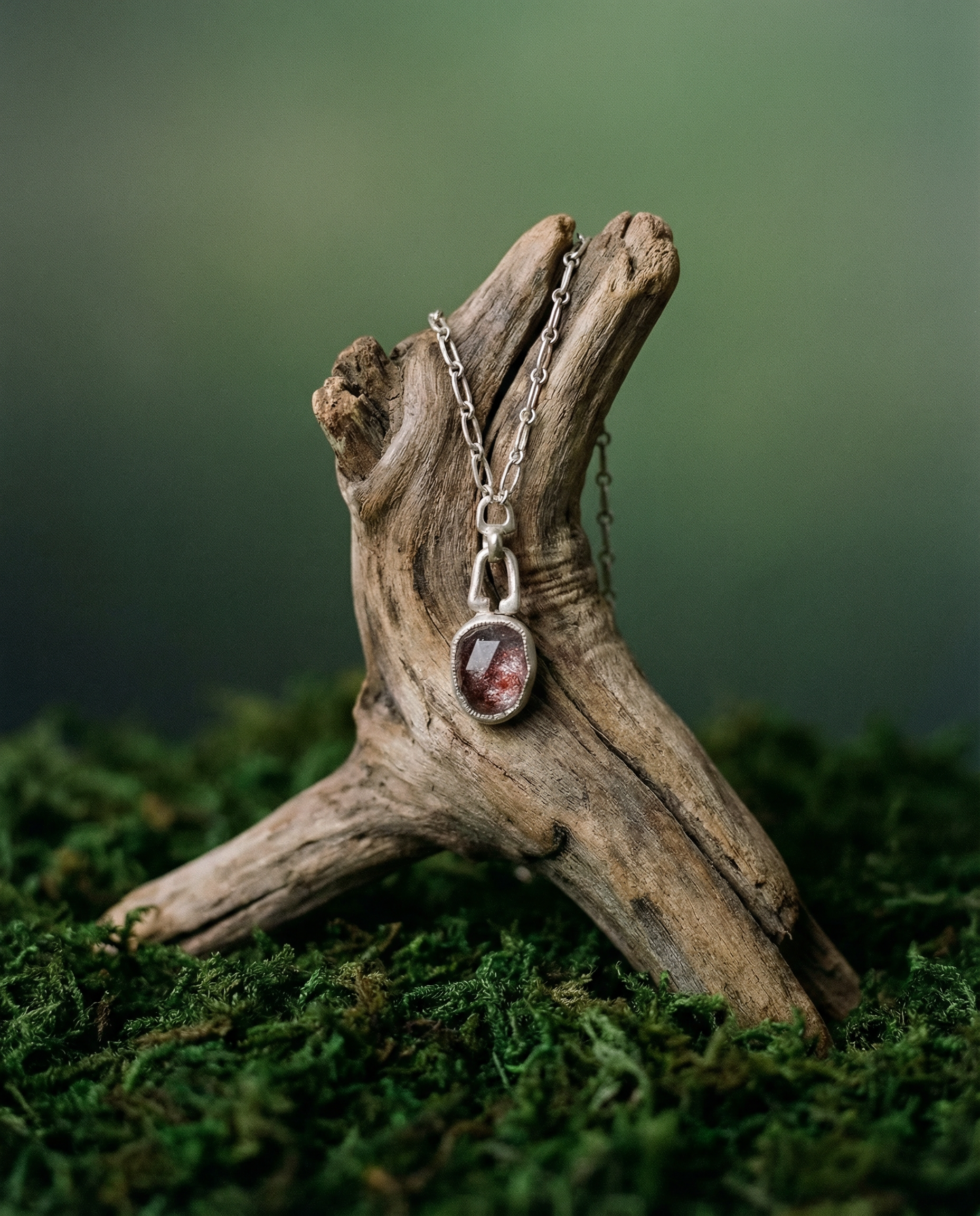 Strawberry Quartz Necklace