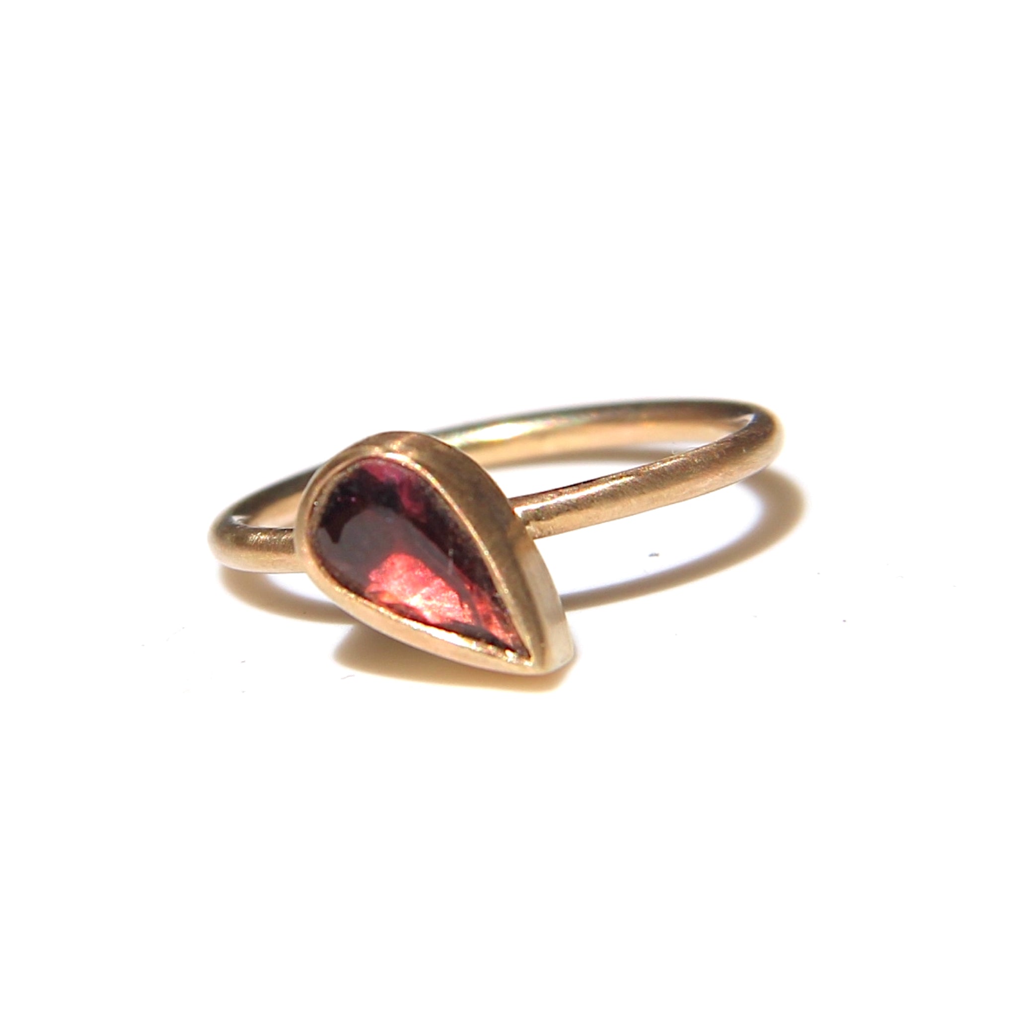 The Pear-shaped Tourmaline soloist Ring