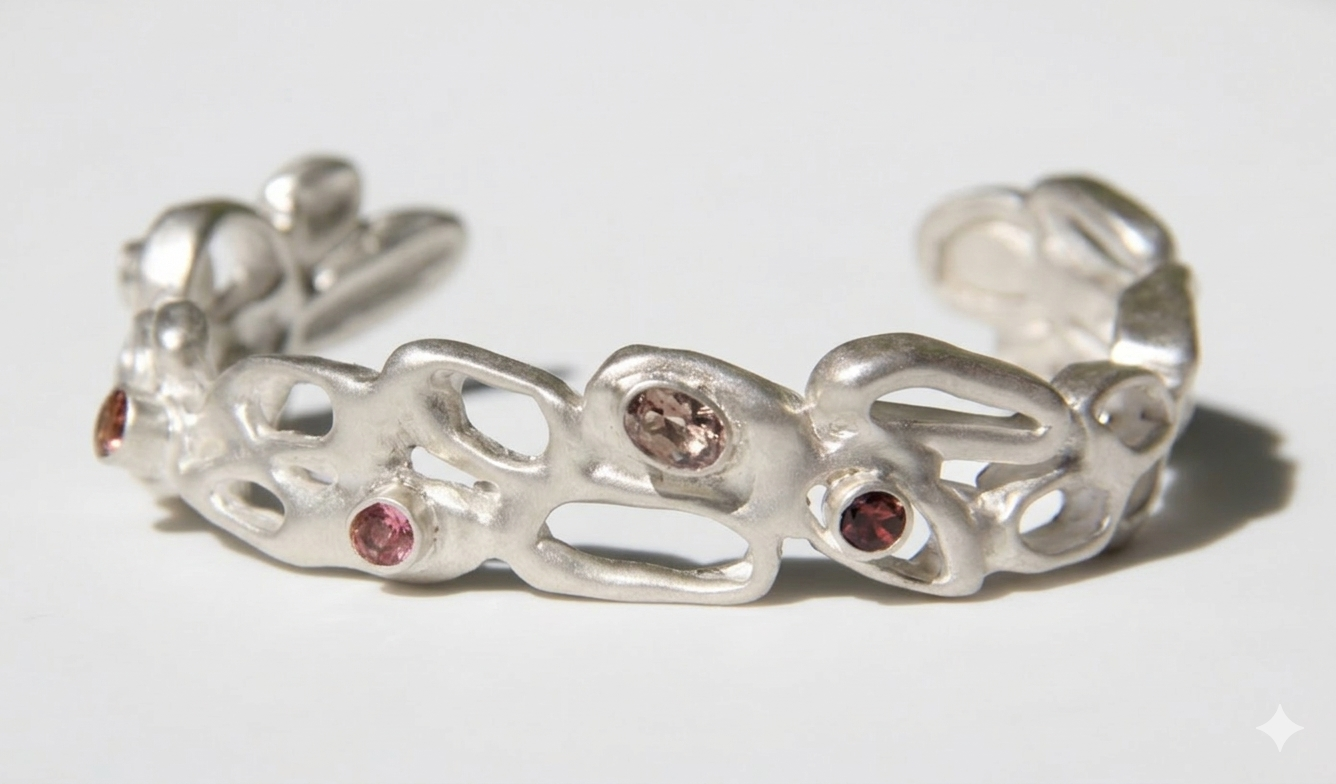 Tourmaline Cuff Bracelet