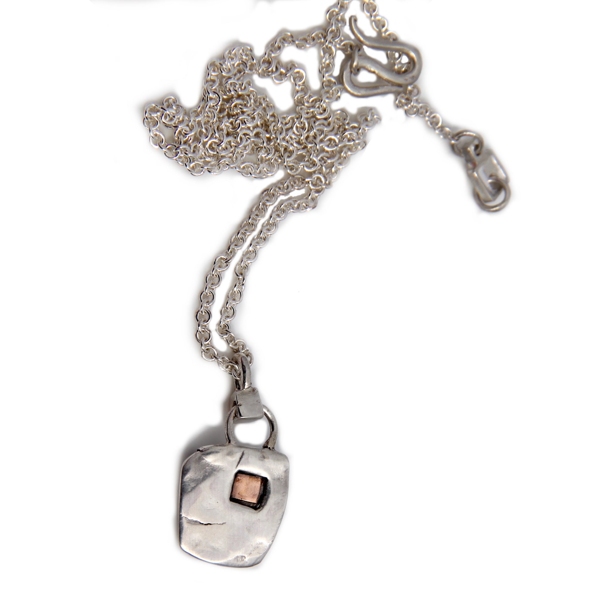 Follow Your Eyes Reversible Pink Tourmaline Necklace
