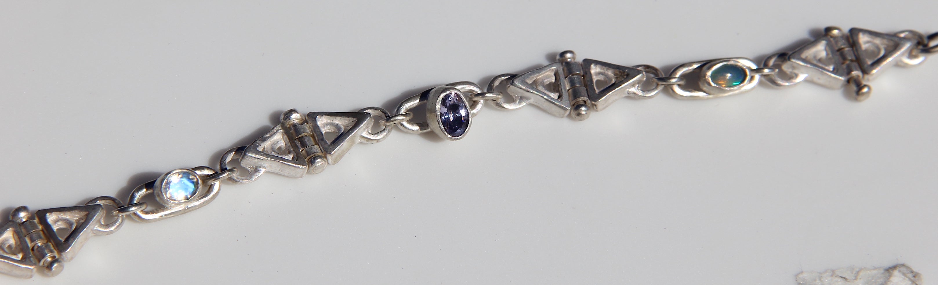 Hinged Triangle Bracelet