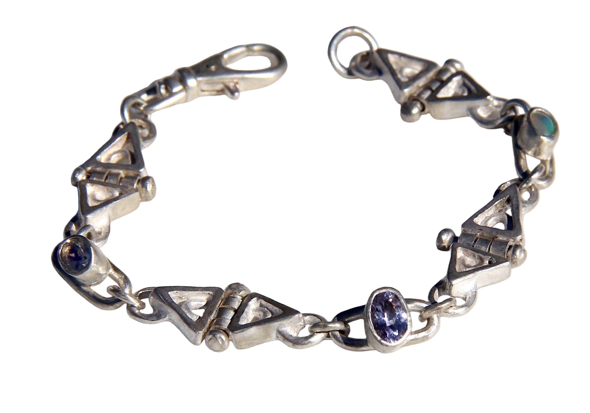 Hinged Triangle Bracelet