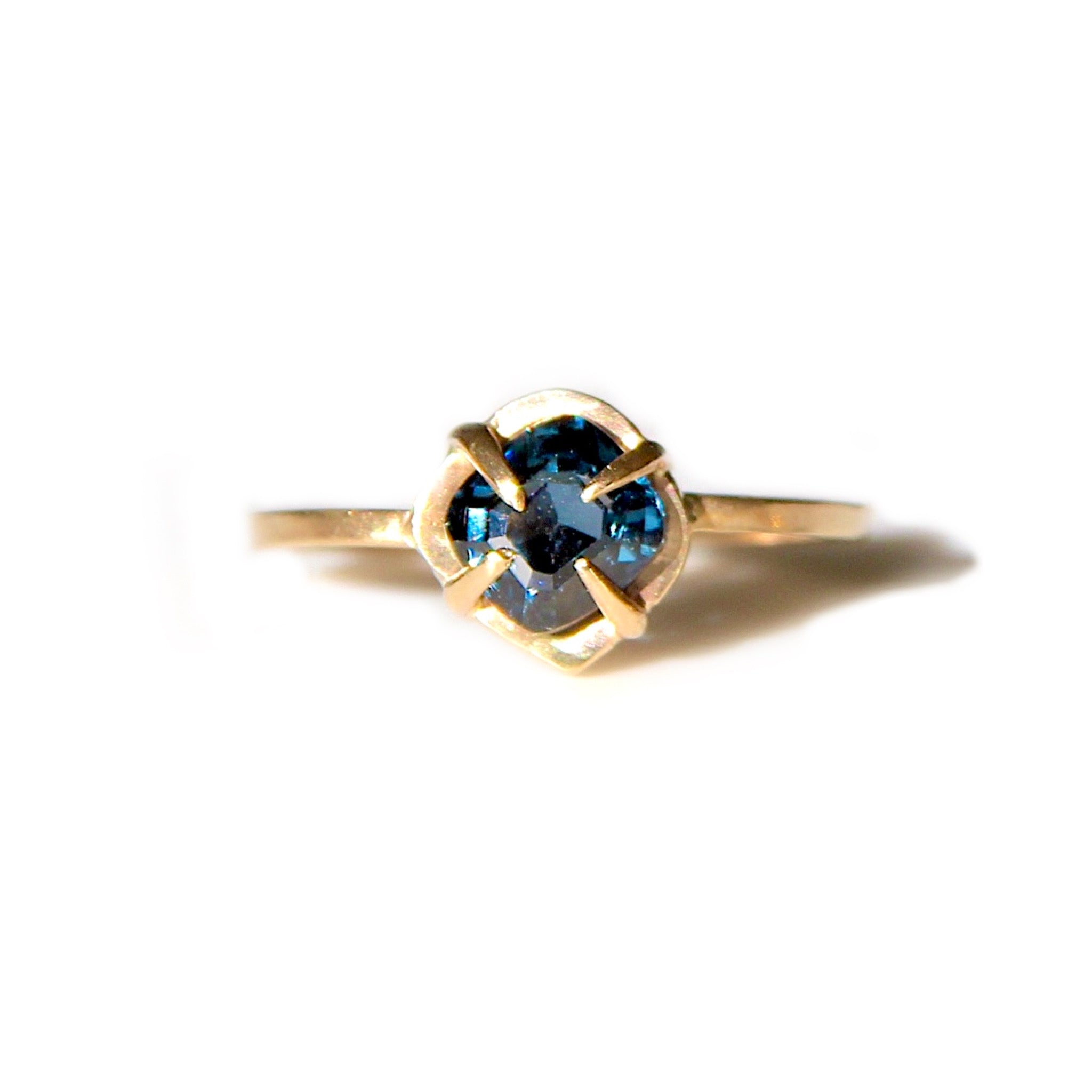 Blue Spinel Ring