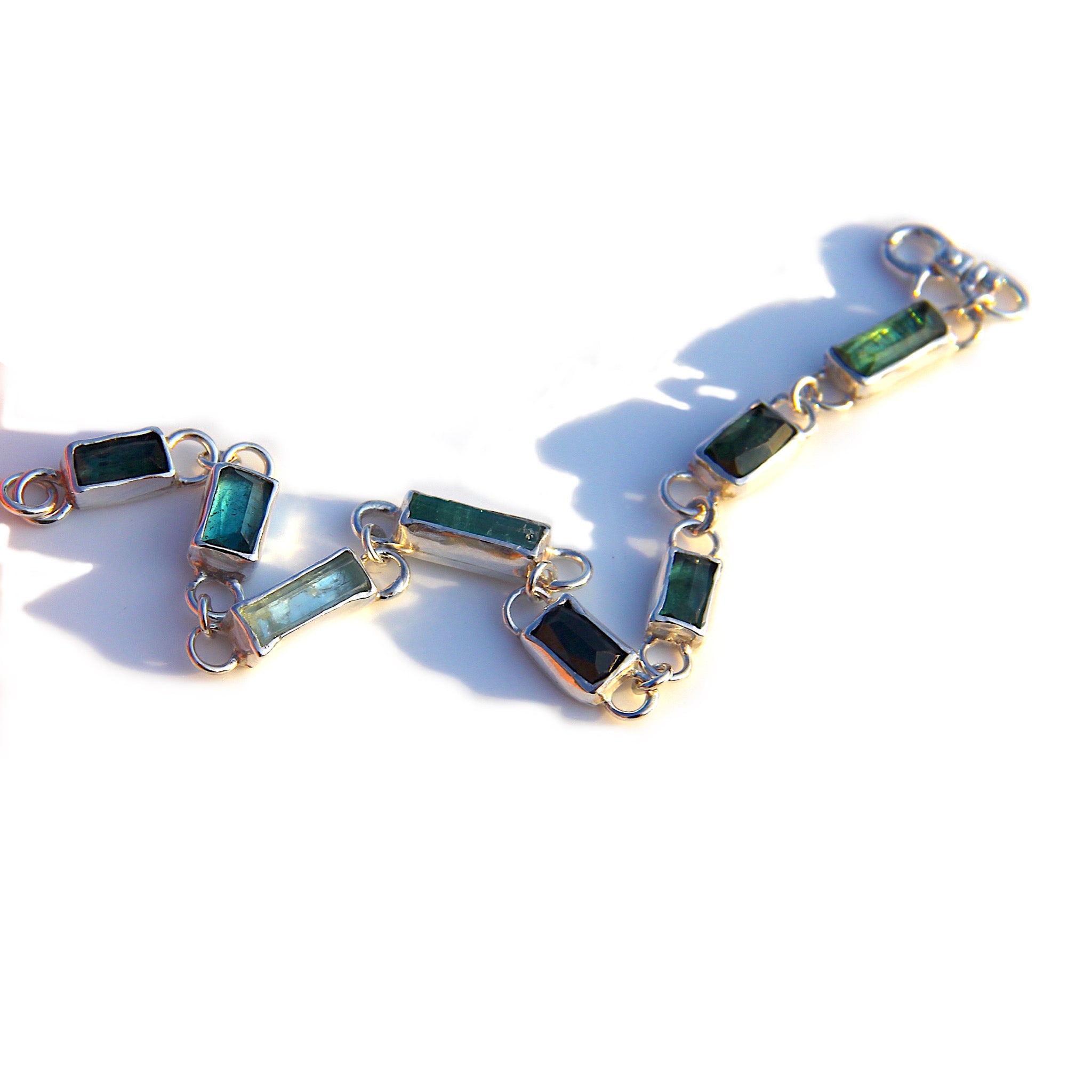 Rectangular Tourmaline Bracelet