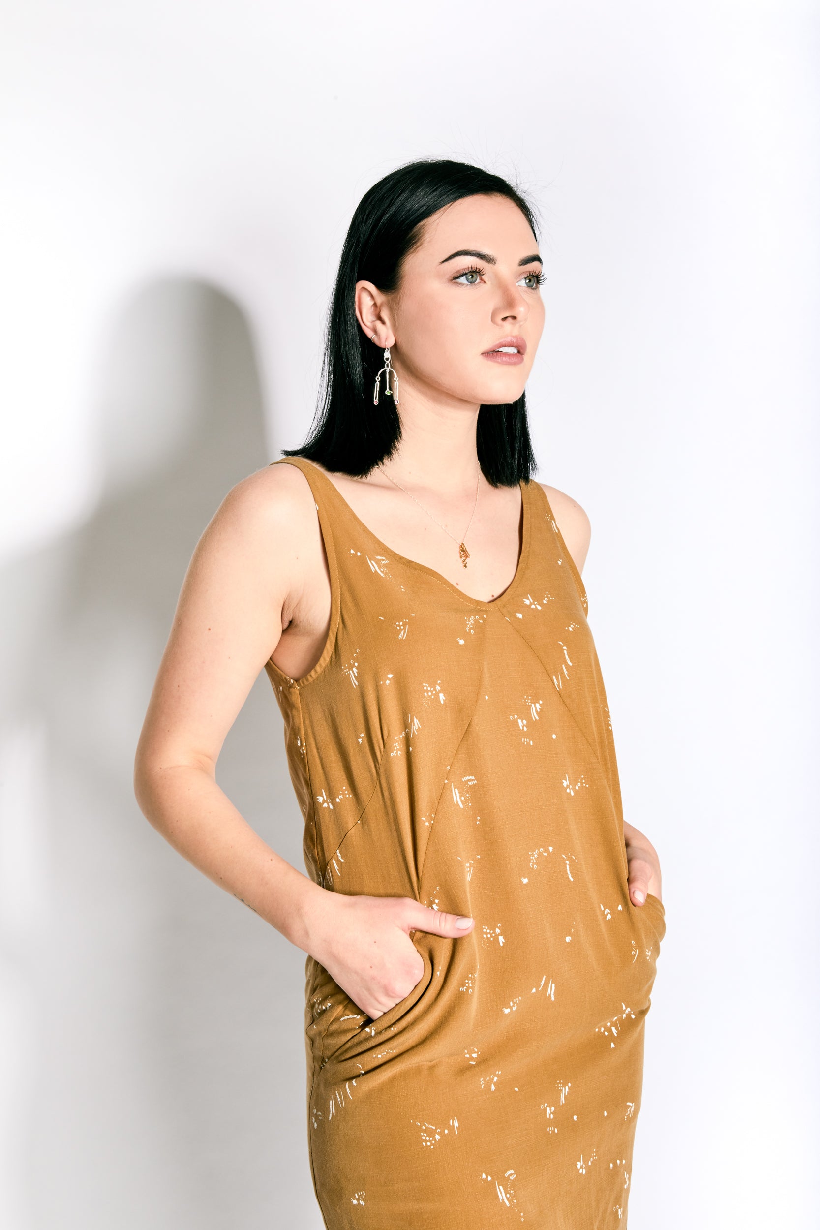 Eve Gravel Lantana Dress