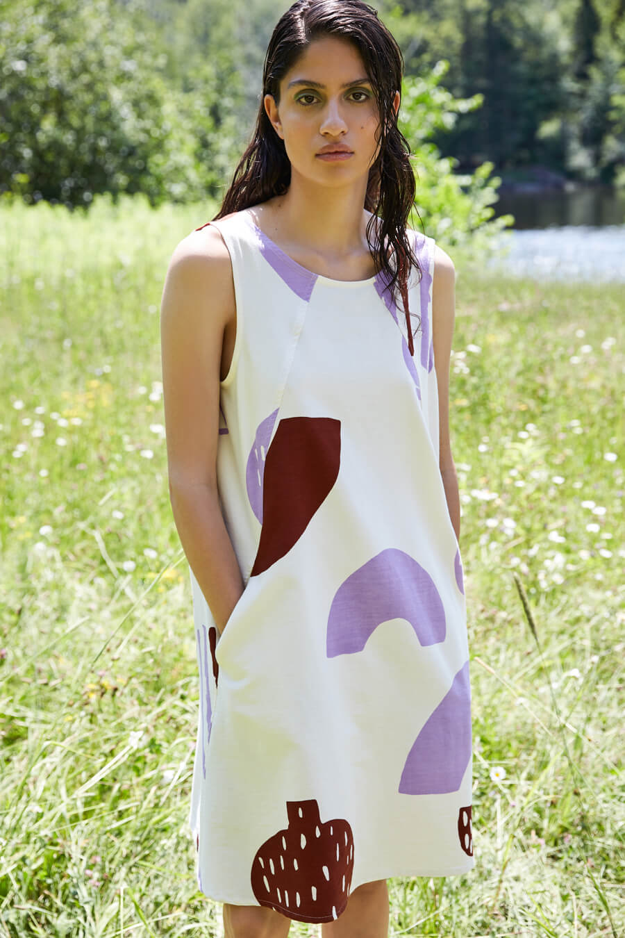 Eve Gravel Bardane Dress