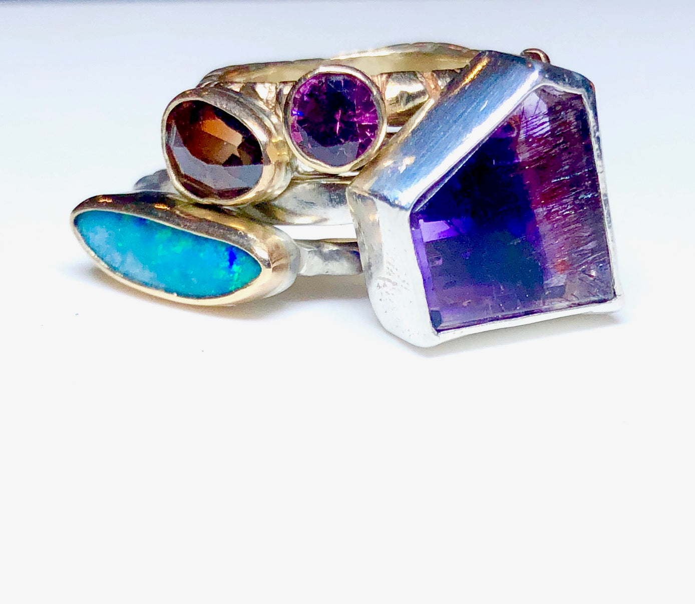 Pink Spinel Ring