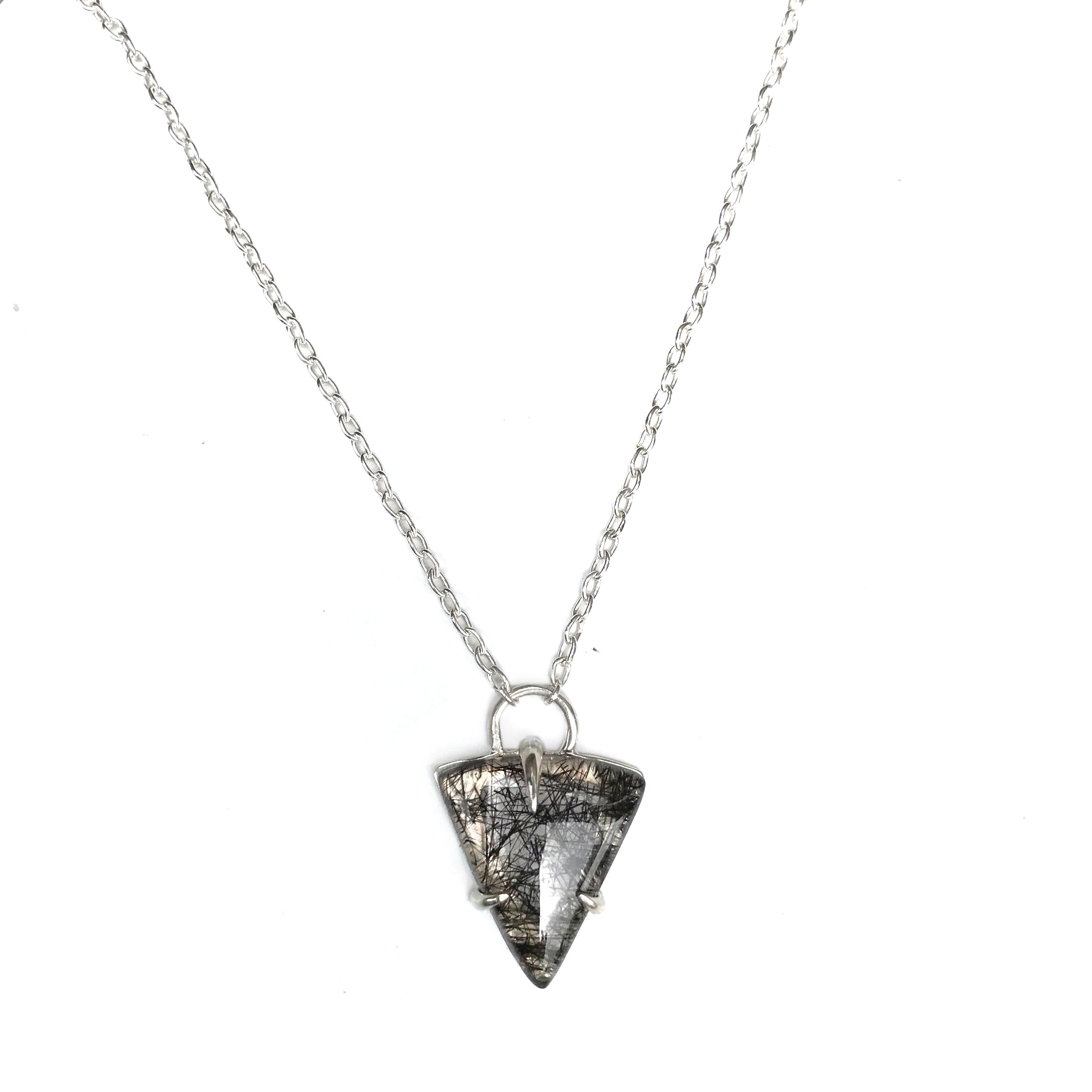 Black Tourmilated Necklace