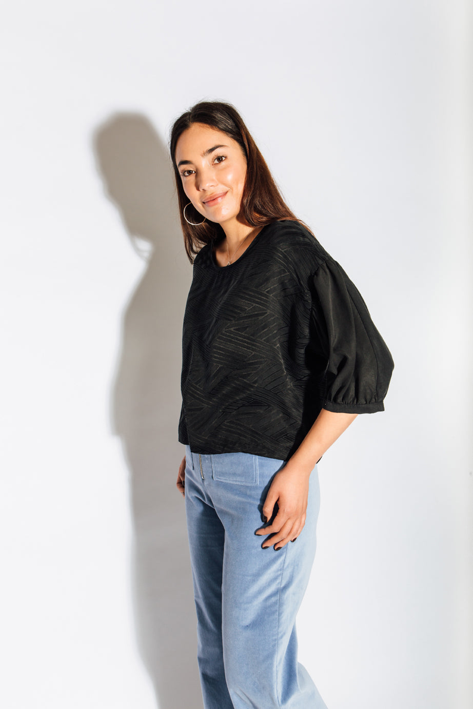 Eve Gravel Au Noir Top