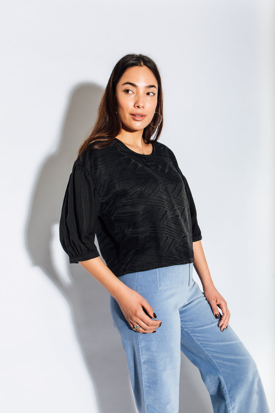 Eve Gravel Au Noir Top