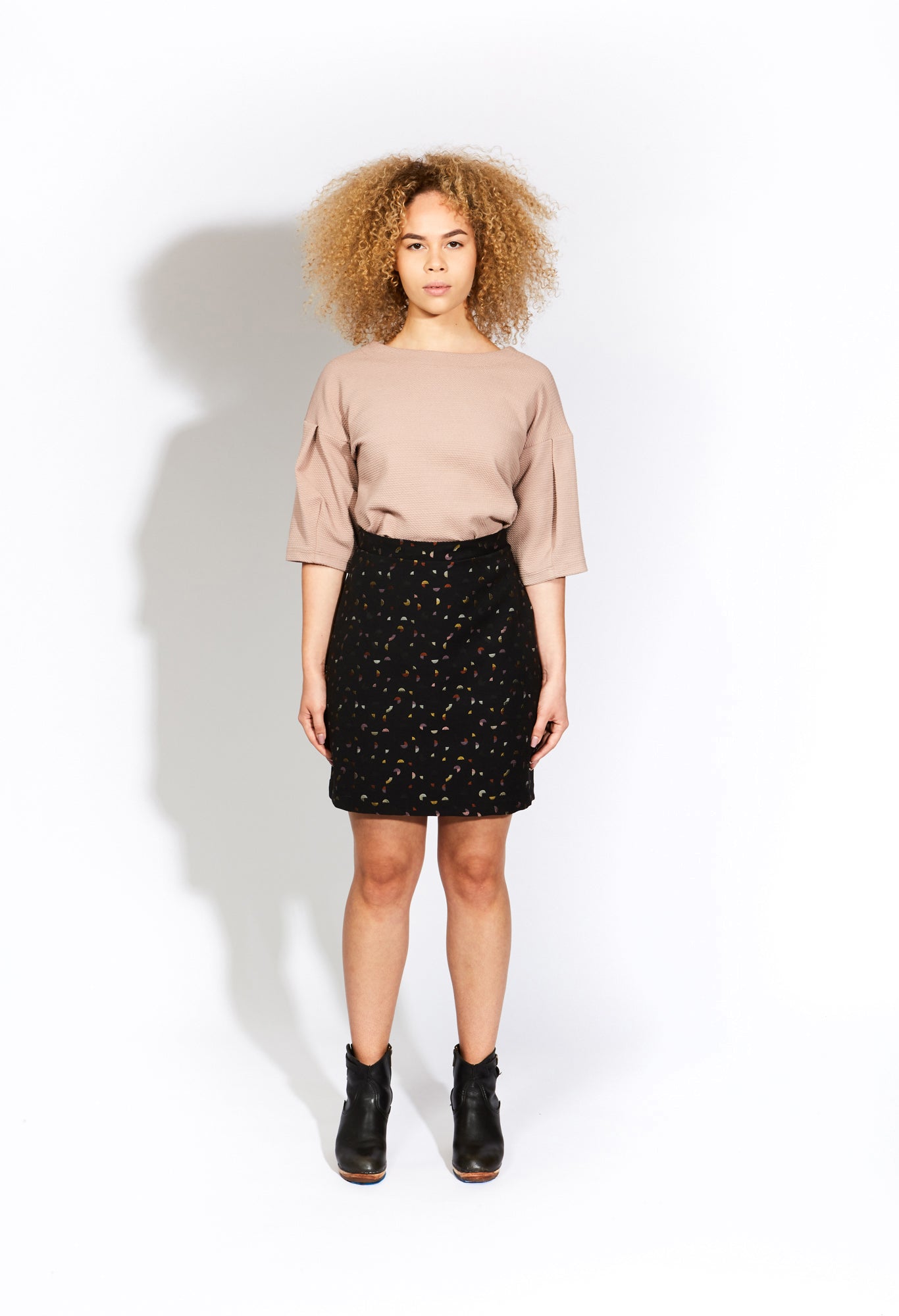 Eve Gravel Digital World Skirt