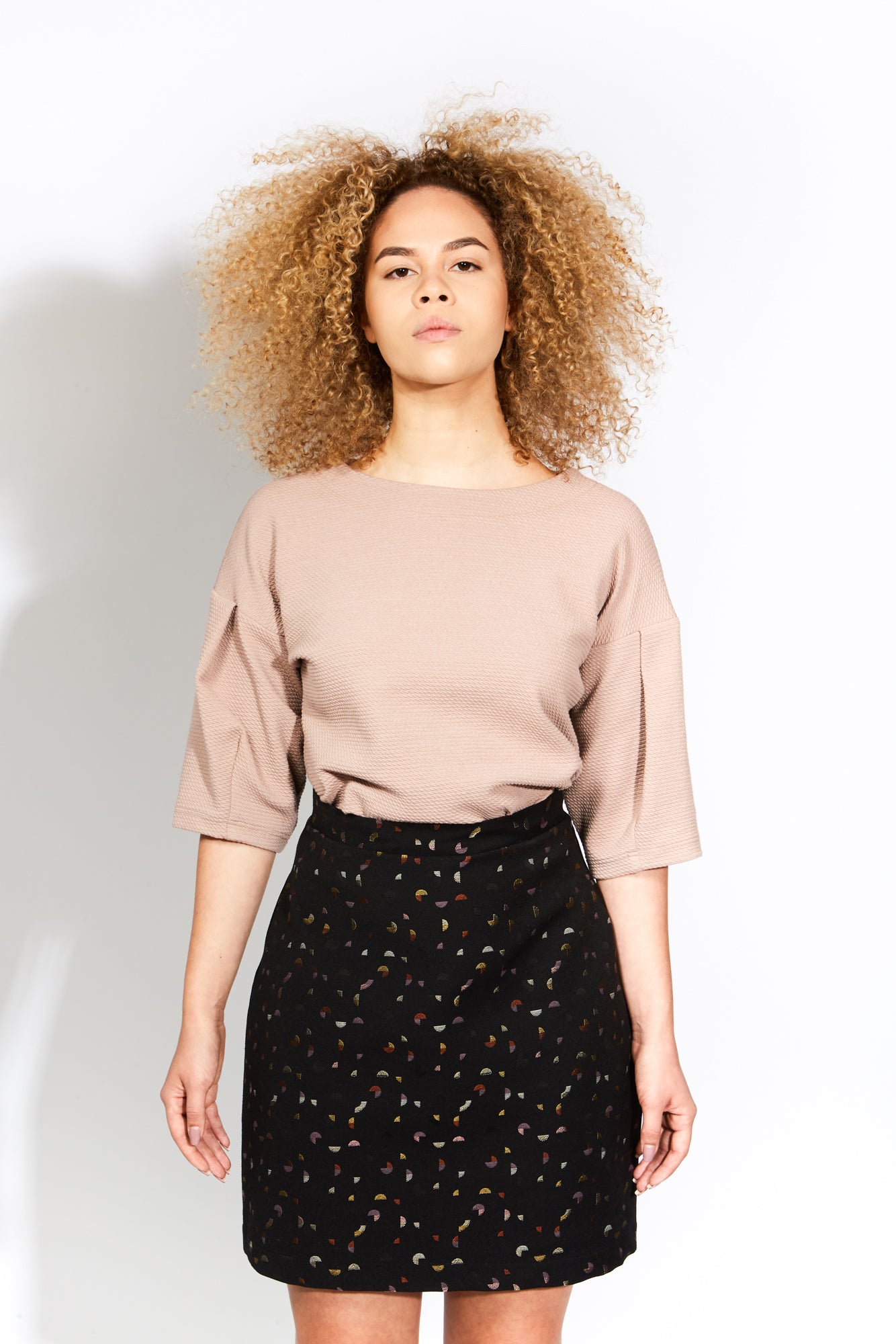 Eve Gravel Digital World Skirt