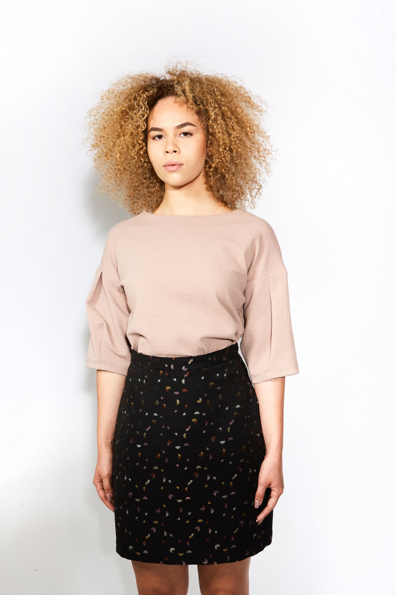 Eve Gravel Digital World Skirt