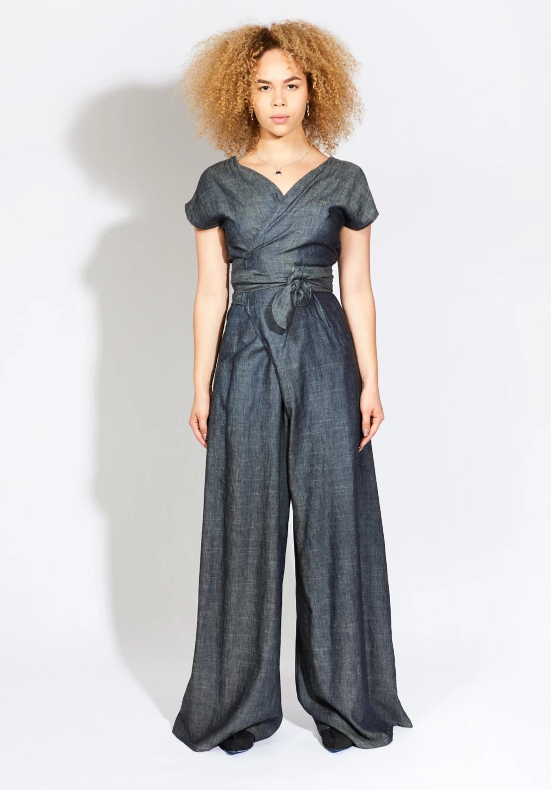 SDN Wide-Leg Jumpsuit