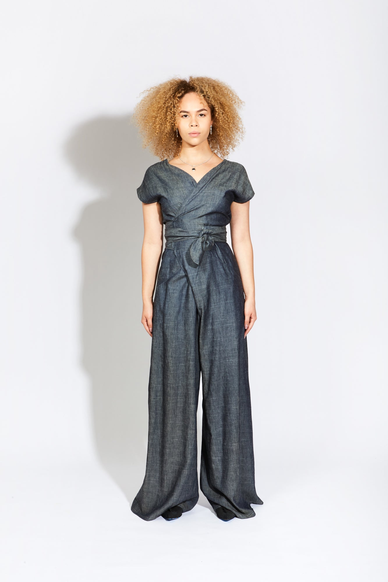 SDN Wide-Leg Jumpsuit