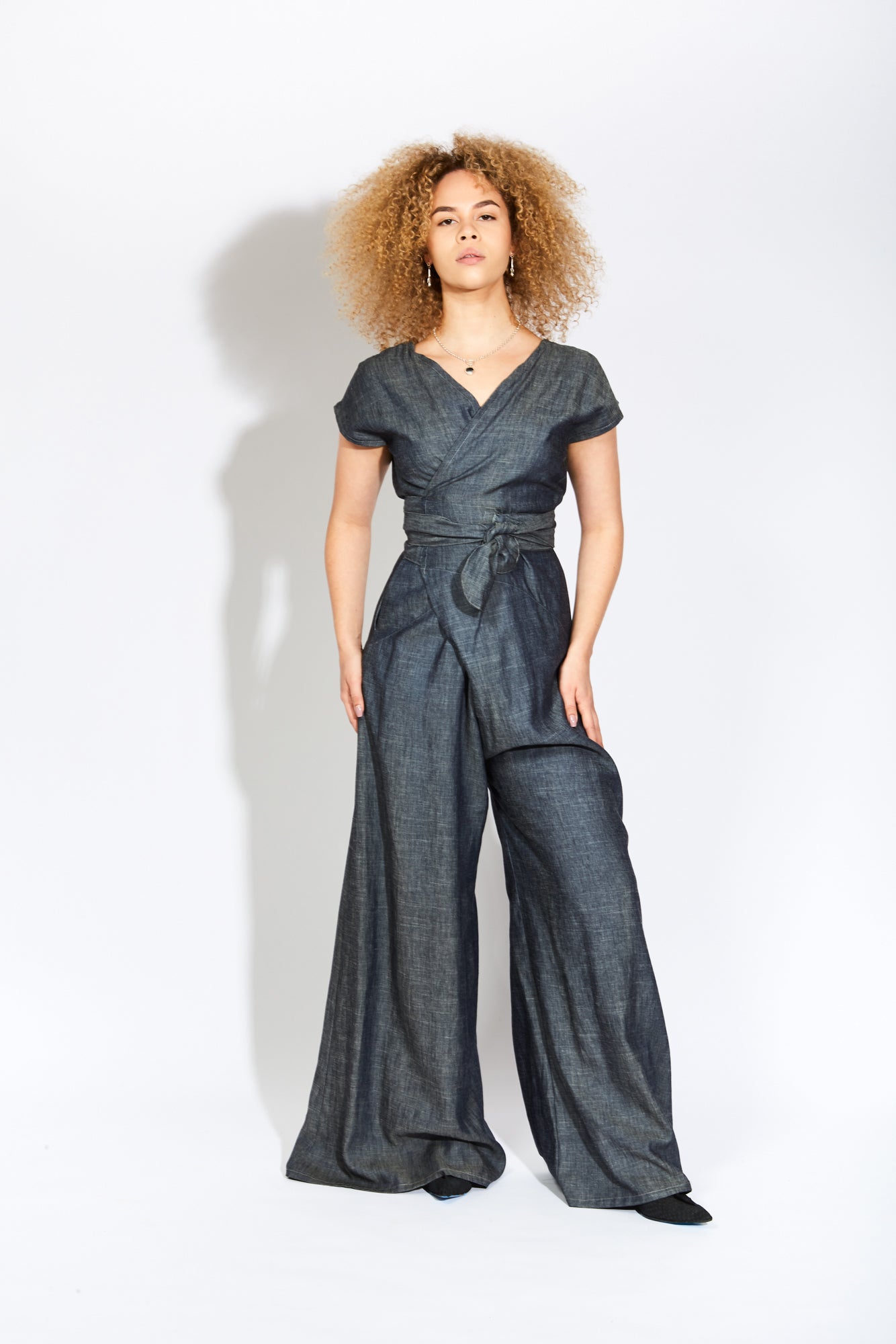 SDN Wide-Leg Jumpsuit