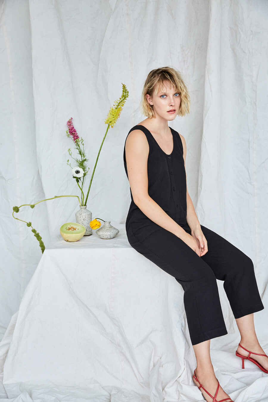 Eve Gravel Saint Germaine Jumpsuit