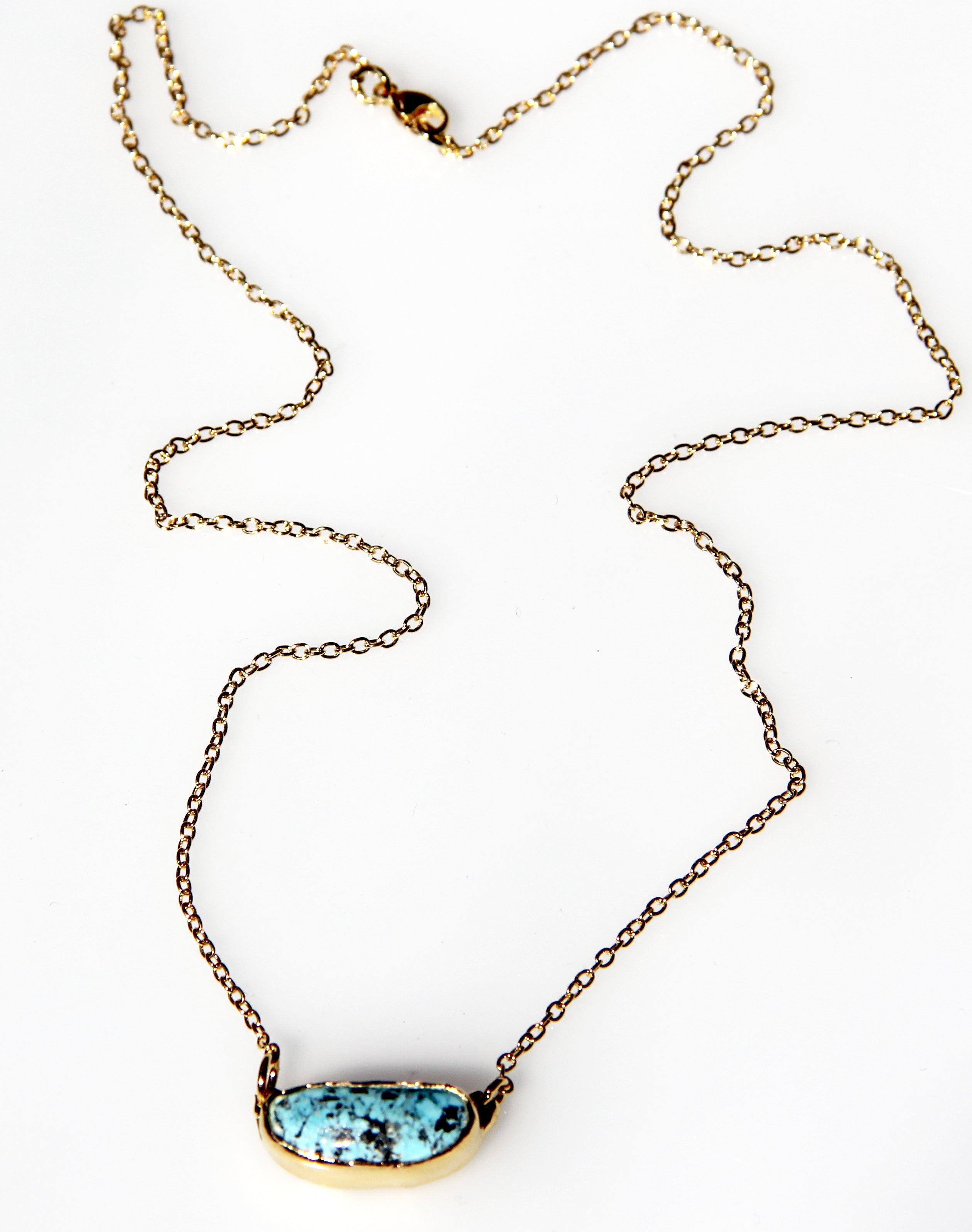 Gold Turquoise Necklace