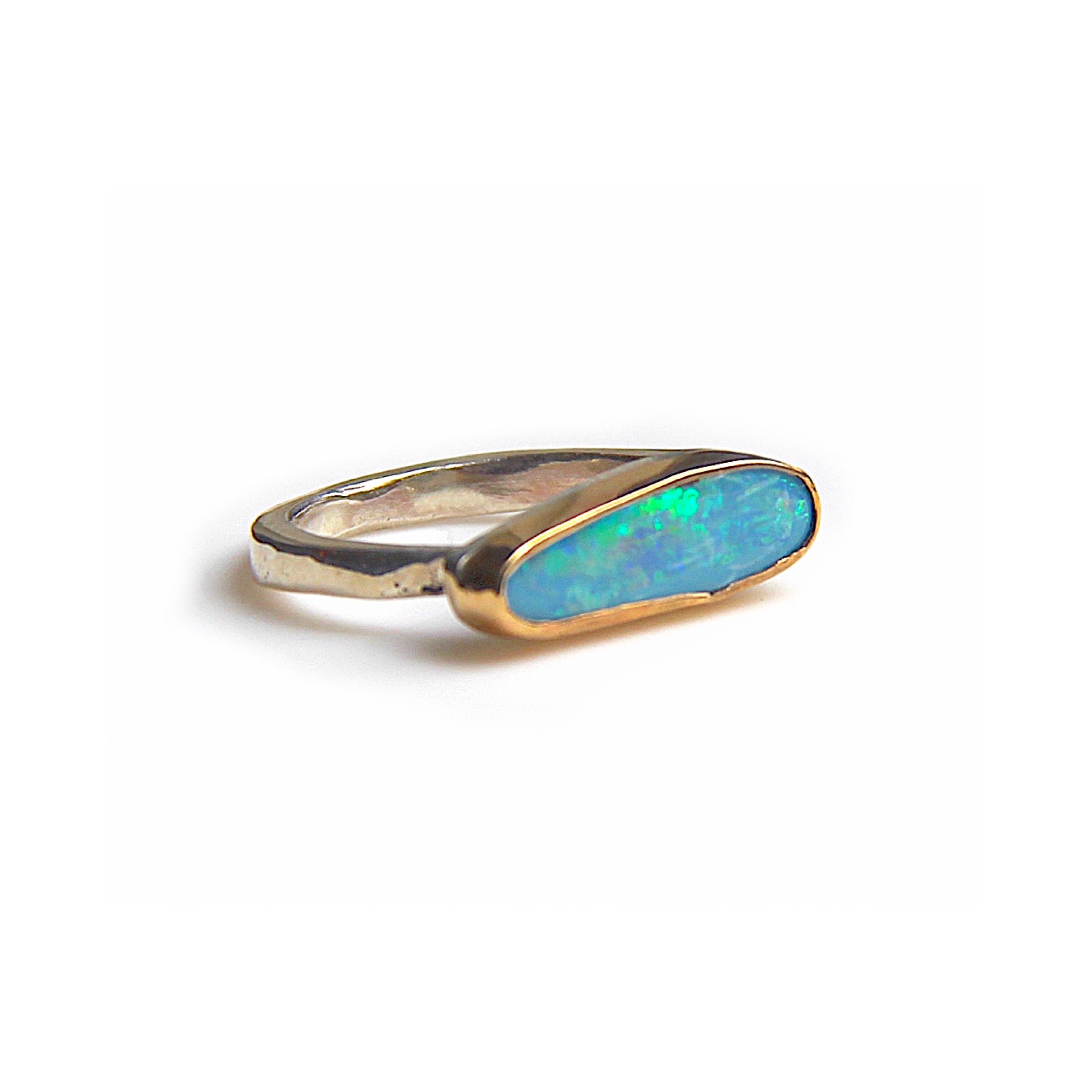 Opal Bar Ring