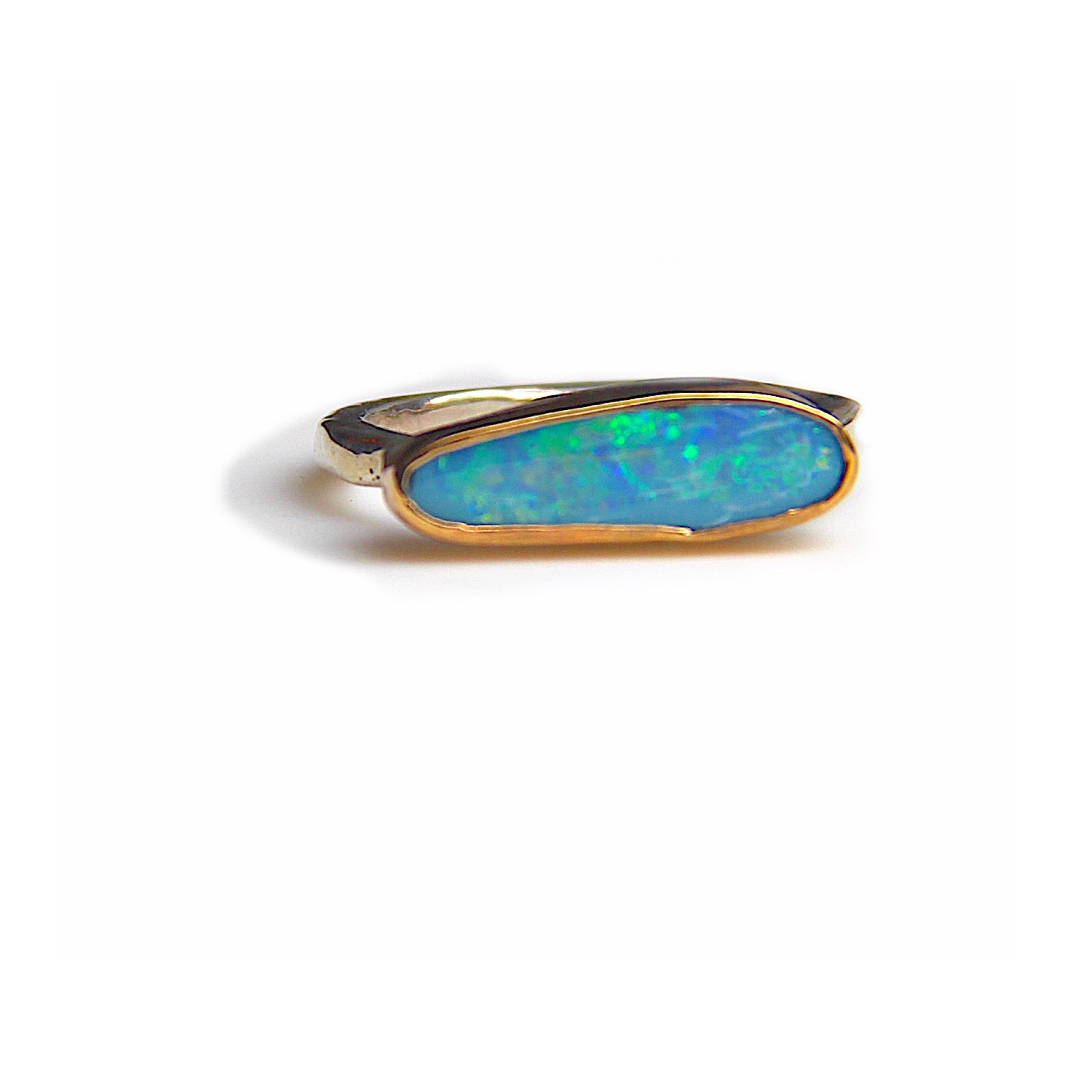 Opal Bar Ring