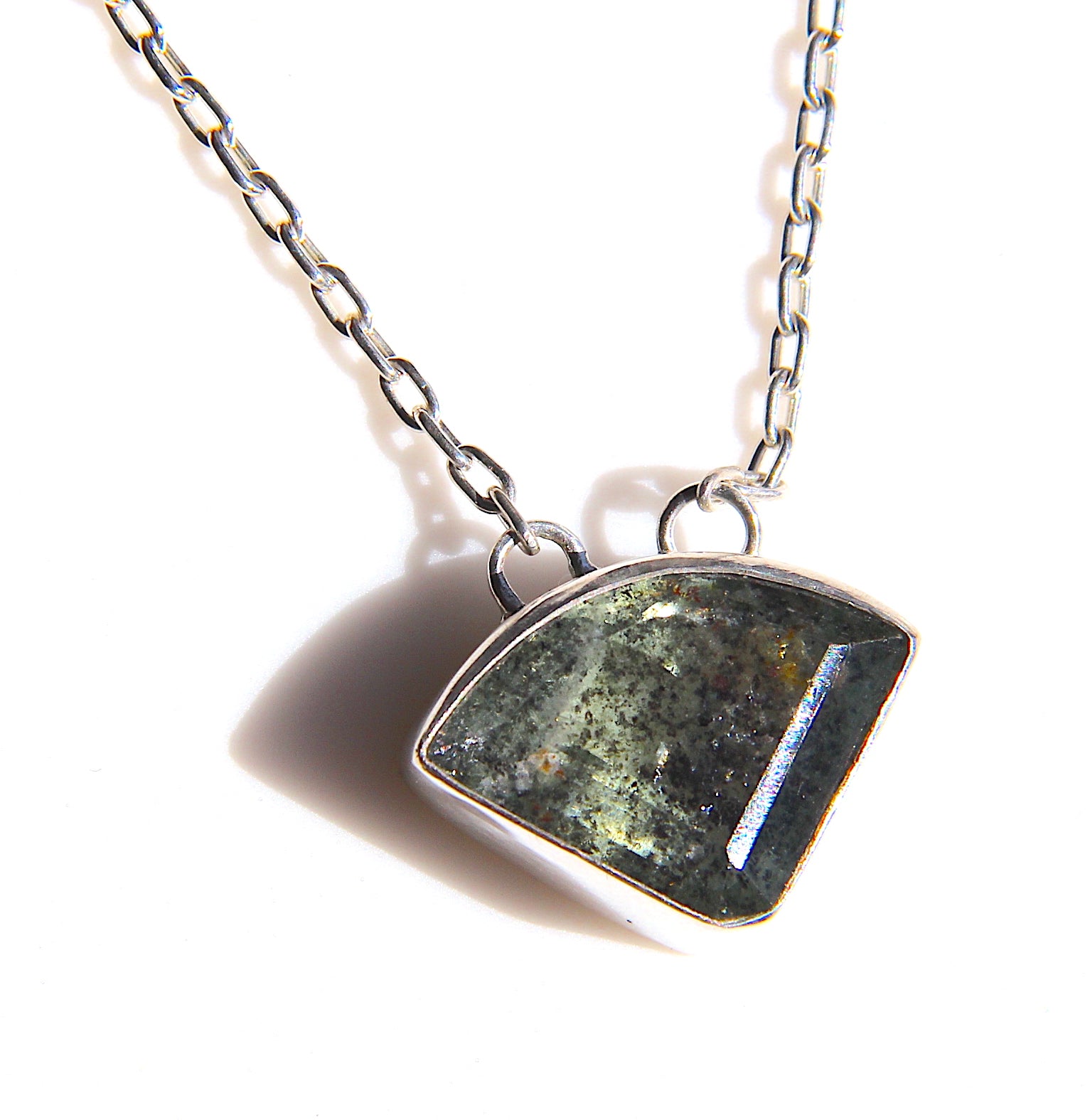 Moss Aquamarine necklace