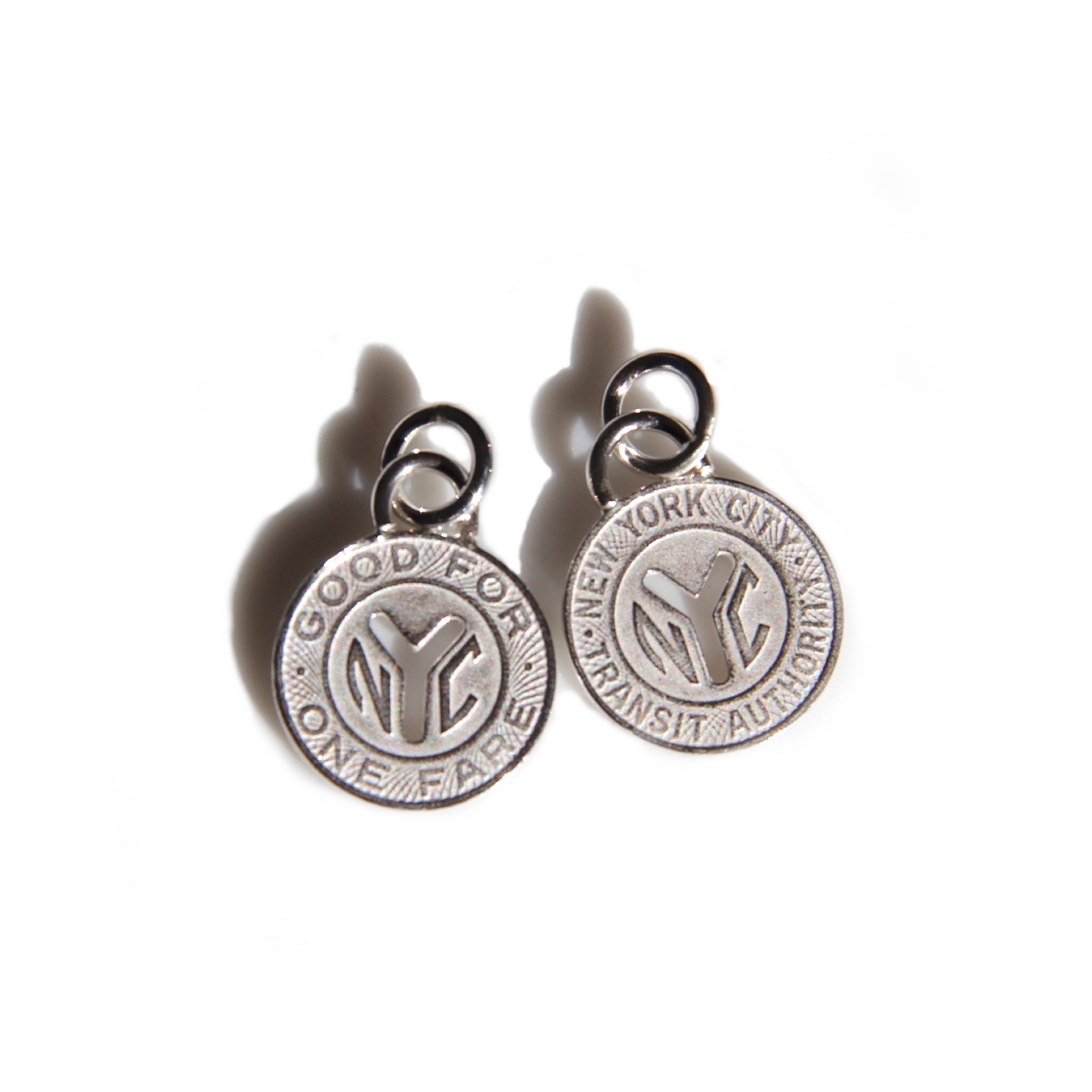 NYC Subway Token Charm