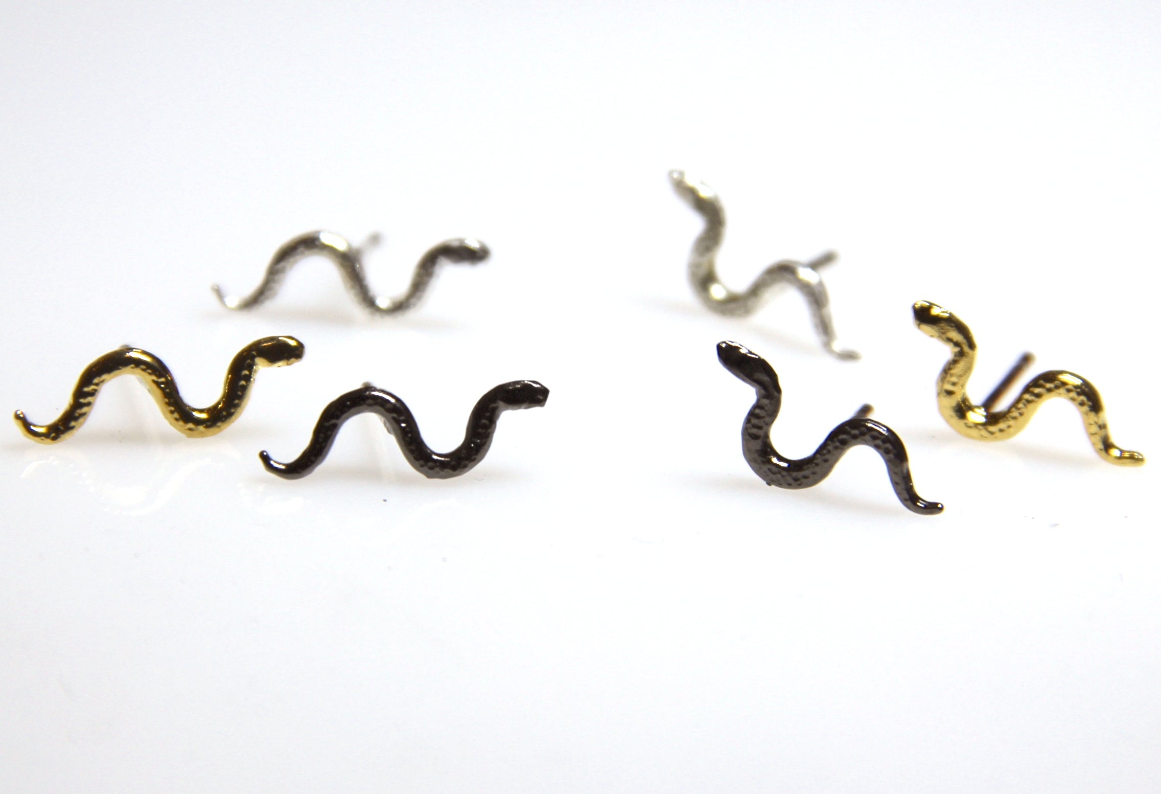 Snake Stud Earrings